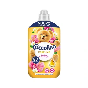 Coccolino aviváž 1827ml Concentrato 87W Sandalo & Caprifoglio - zlatá